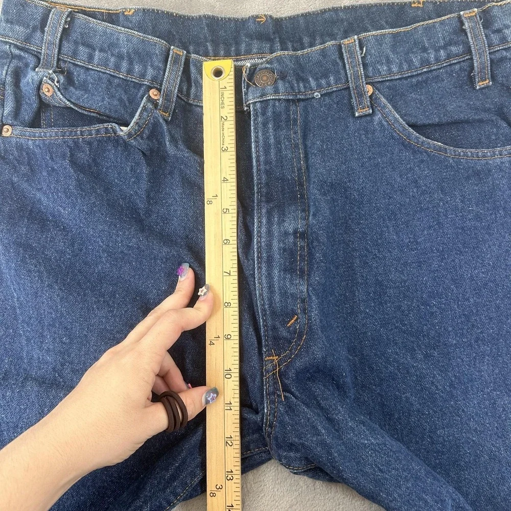 Vintage Levi's 517 Jeans Mens 38x31 Blue Med Wash Regular Bootcut Denim USA